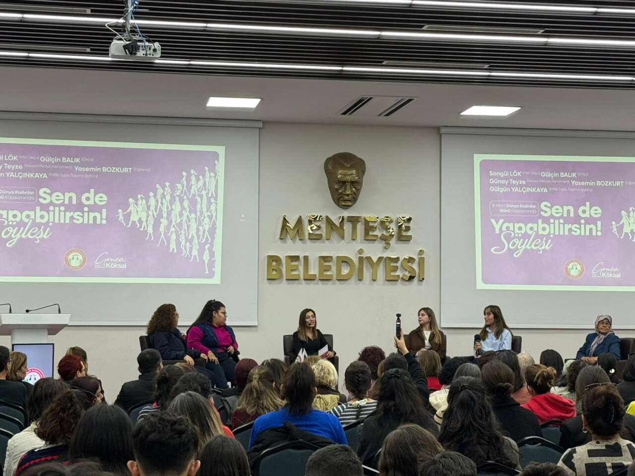 Menteşe’de “Sen de Yapabilirsin” Söyleşisi: Farklı Mesleklerden Kadınlar Başarı Hikâyelerini Anlattı 7